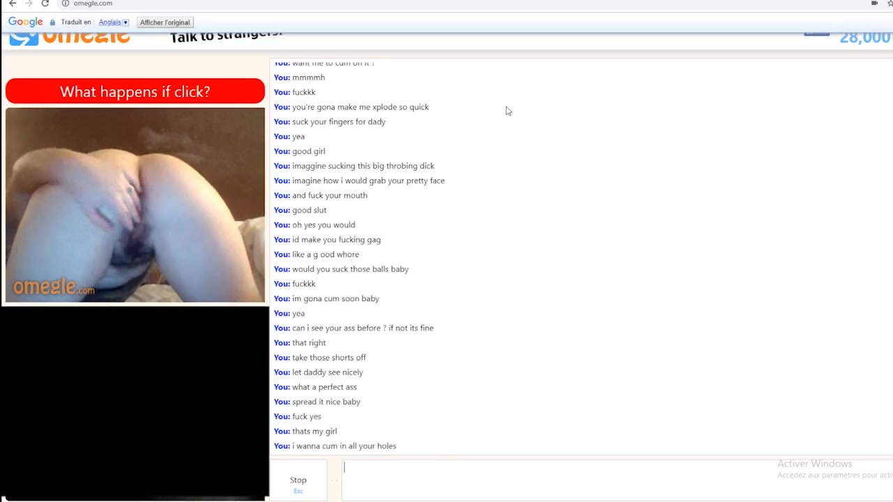 Omegle porn sound