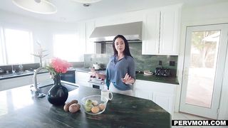 Pervy Stepmom's Tremendous Tits get Fucked POV