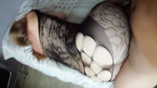 He Continues to Fuck this Cute Girl Sexy Lingerie after Cum on her Big Ass!