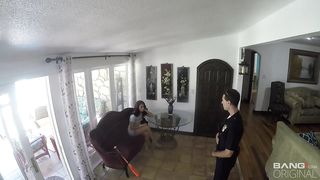 Naomi Mae is a cock loving, red haired slut who likes to have sex in the kitchen