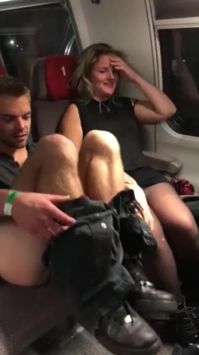 Caught Fucking On The Train