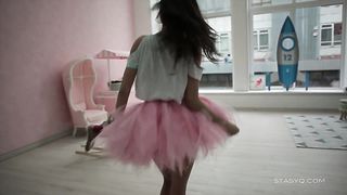 Russian Ballerina shows whats under the Hood