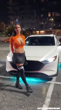 Your girl loves acting like a good little slut at car meets...she loves the attention GOONED