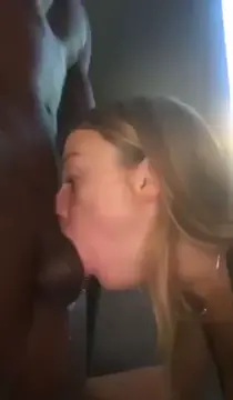 I bet you never knew she could throat like this
