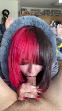 Down for some throat training with your favorite umbreon GothBlowjobs