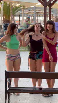 Stripping down in front of curious strangers!  [GIF]