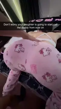 While you’re at work your bully boss is making sure that your daughter becomes his new cumdump