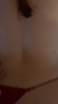 Watch his cum gush out of me! It feels so good to feel his hot cum running out of me!