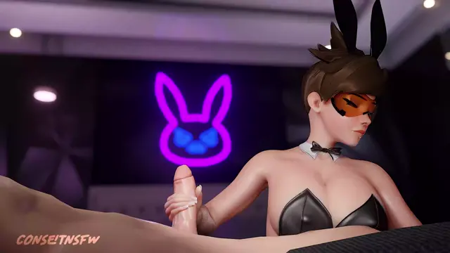 Tracer clubby bunnyyyy! (conseitnsfw)